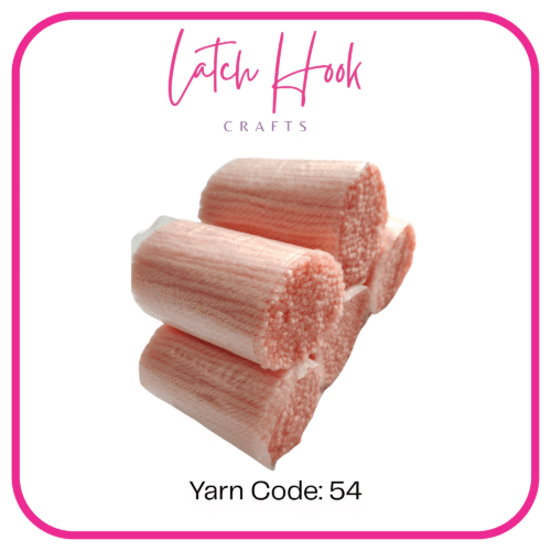 Peach Sorbet Latch Hook Yarn