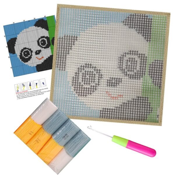Peek a Boo - Latch Hook Kit for Kids