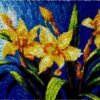 Perfect Yellow Flowers - Latch Hook Rug Kit