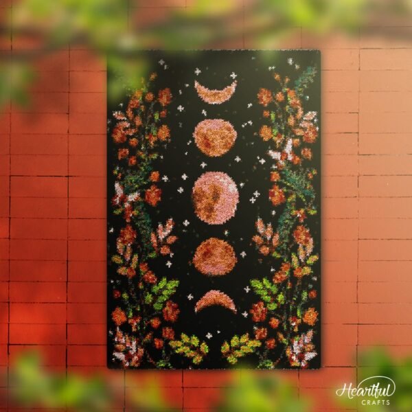 Phases of the Moon - Latch Hook Rug Kit