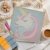 Pink Unicorn - Latch Hook Kit for Kids
