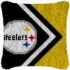 Pittsburgh Steelers - Latch Hook Pillow Kit