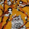 Playful Cat - Latch Hook Rug Kit
