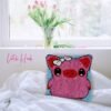 Plump Piggy - Latch Hook Pillow Kit