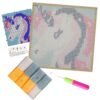 Pretty Unicorn - Latch Hook Kit for Kids