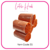 Pumpkin Spice Latch Hook Yarn