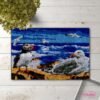 Quest of Seagulls - Latch Hook Rug Kit