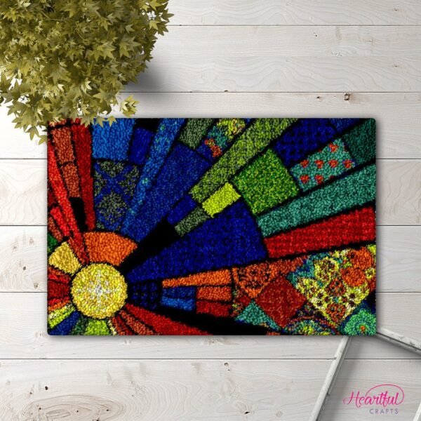 Rays of the Sunshine - Latch Hook Rug Kit