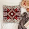 Red Diamonds - Latch Hook Pillow Kit