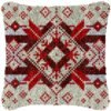 Red Diamonds - Latch Hook Pillow Kit