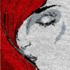 Red Hair Lady - Latch Hook Rug Kit