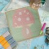 Red Mushroom - Latch Hook Kit for Kids