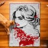 Red Passion - Latch Hook Rug Kit