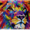 Roar in Color - Latch Hook Rug kit