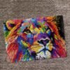Roar in Color - Latch Hook Rug kit