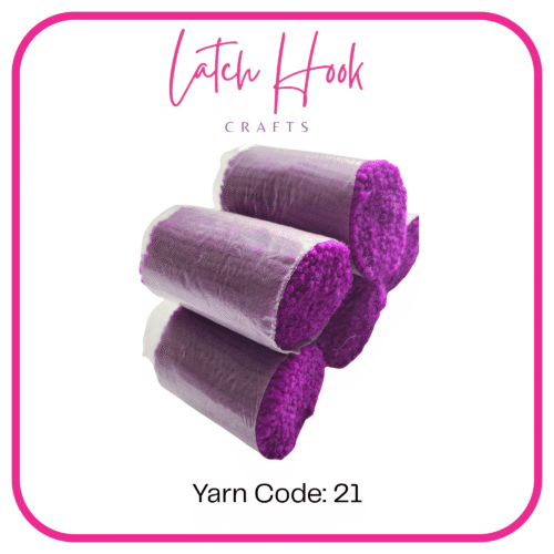 Royal Orchid Latch Hook Yarn