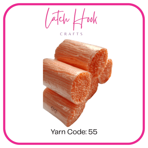 Salmon Mousse Latch Hook Yarn