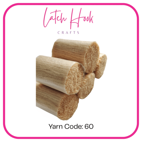 Sand-Dune Beige Latch Hook Yarn