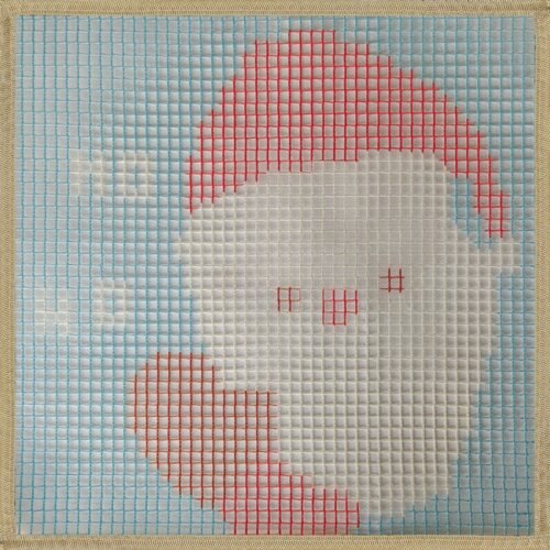 Santa Claus - Latch Hook Kit for Kids