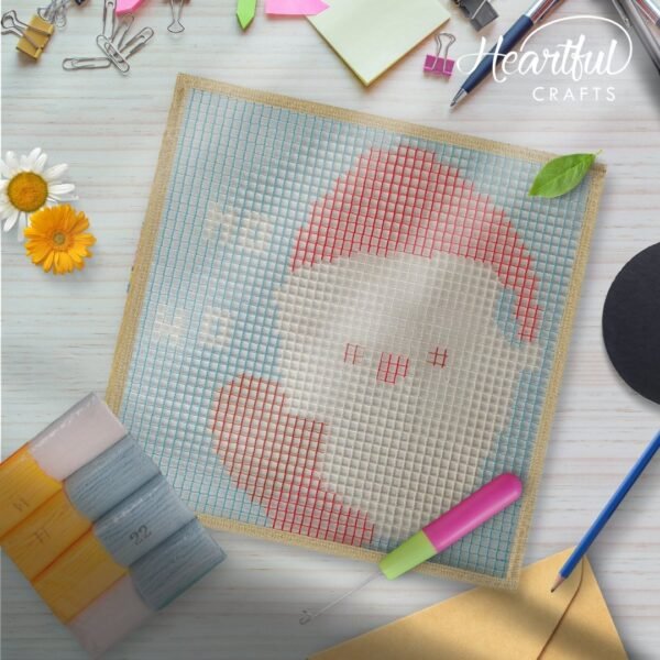 Santa Claus - Latch Hook Kit for Kids
