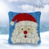 Santa Claus - Latch Hook Pillow Kit