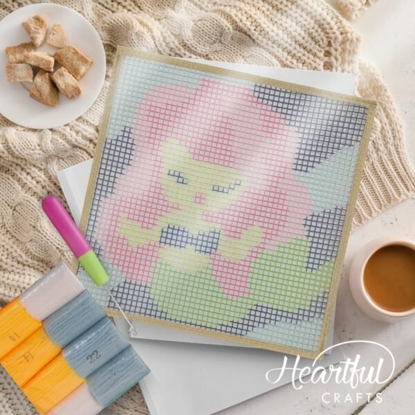 Saucy Mermaid - Latch Hook Kit for Kids