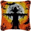 Scarecrow - Latch Hook Pillow Kit