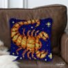 Scorpio - Latch Hook Pillow Kit
