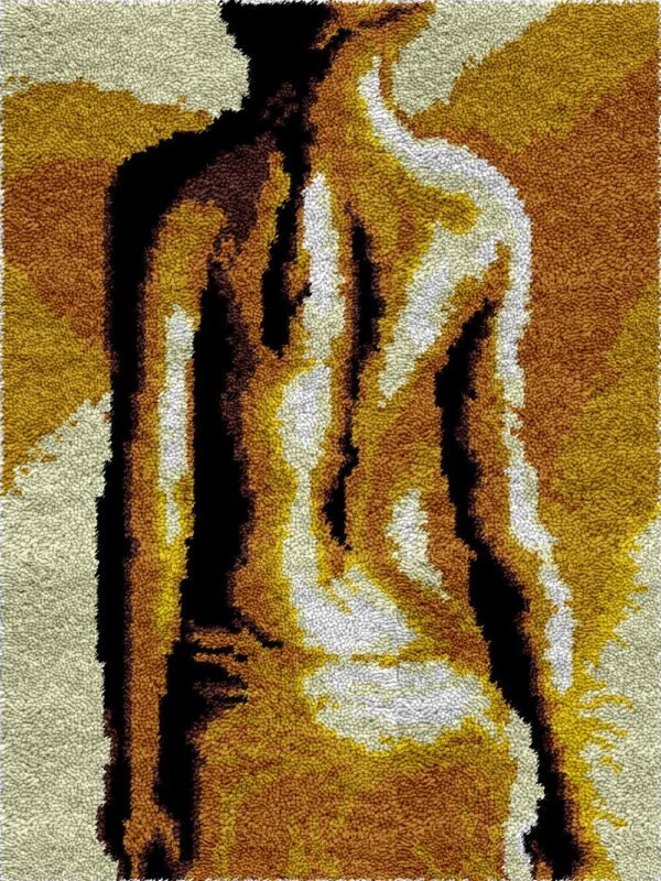 Seductive Pose - Latch Hook Rug Kit