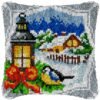 Serene View - Latch Hook Pillow Kit