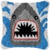 Shark Attack - Latch Hook Pillow Kit
