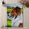Sheltie Portrait - Latch Hook Rug Kit