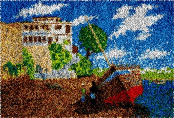 Ship Wreck - Latch Hook Rug Kit