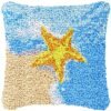 Shooting Star - Latch Hook Pillow Kit