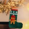 Silly Gingerbread - Latch Hook Stockings Kit