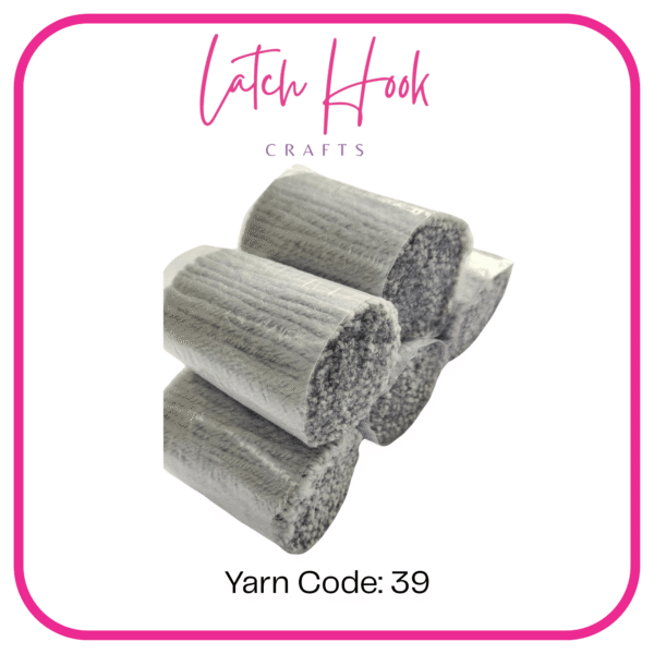 Silver Pebble Latch Hook Yarn