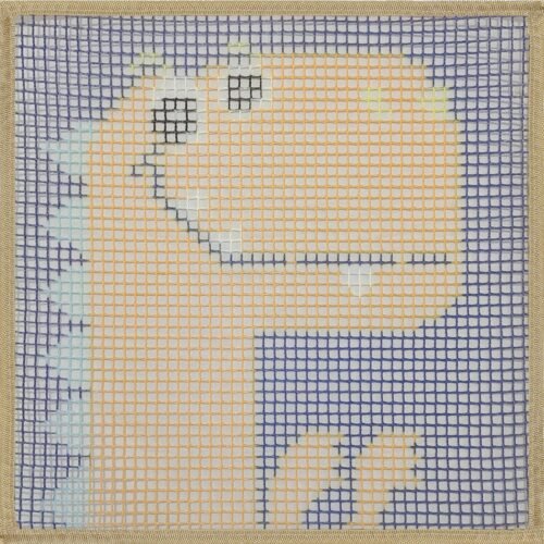 Smiley Dino - Latch Hook Kit for Kids