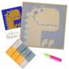 Smiley Dino - Latch Hook Kit for Kids