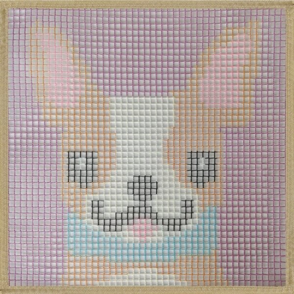 Smiling Frenchie - Latch Hook Kit for Kids