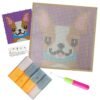 Smiling Frenchie - Latch Hook Kit for Kids