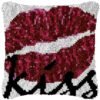 Smoochy Smooch - Latch Hook Pillow Kit