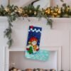 Snowman Trip - Latch Hook Stockings Kit