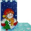Snowman Trip - Latch Hook Stockings Kit
