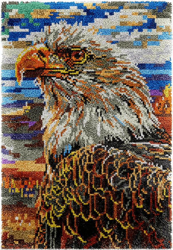 Spirit of the Skies - Latch Hook Rug Kit