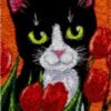 Spoiled Cat - Latch Hook Rug Kit