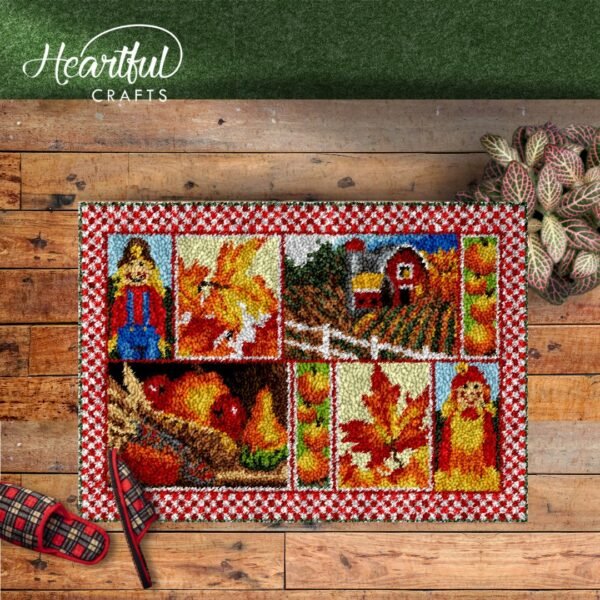Stages of Fall - Latch Hook Rug Kit
