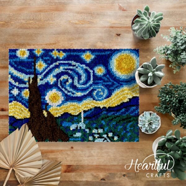 Starry Starry Night - Latch Hook Rug Kit
