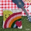 Love for All (Dark) - Latch Hook Pillow Kit
