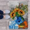 Sunflower Bloom - Latch Hook Rug Kit