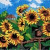 Sunflower Field - Latch Hook Rug Kit